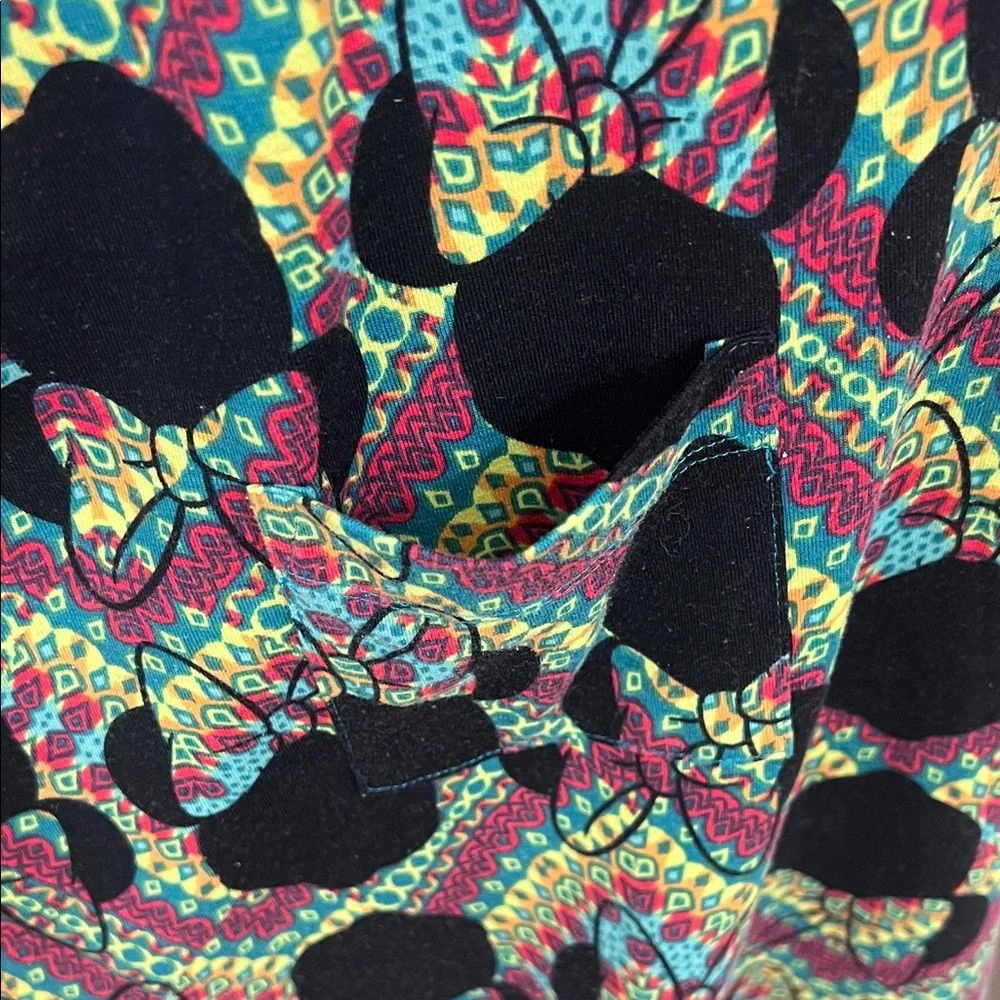 LuLaRoe Vibrant Patterned Midi Dress - Picture 3 of 4